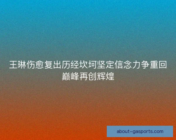王琳伤愈复出历经坎坷坚定信念力争重回巅峰再创辉煌